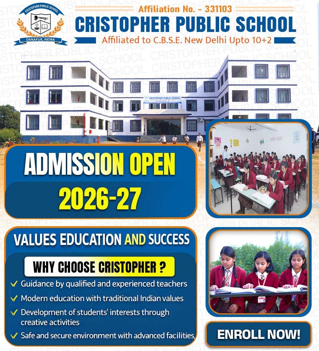 Admission Banner
