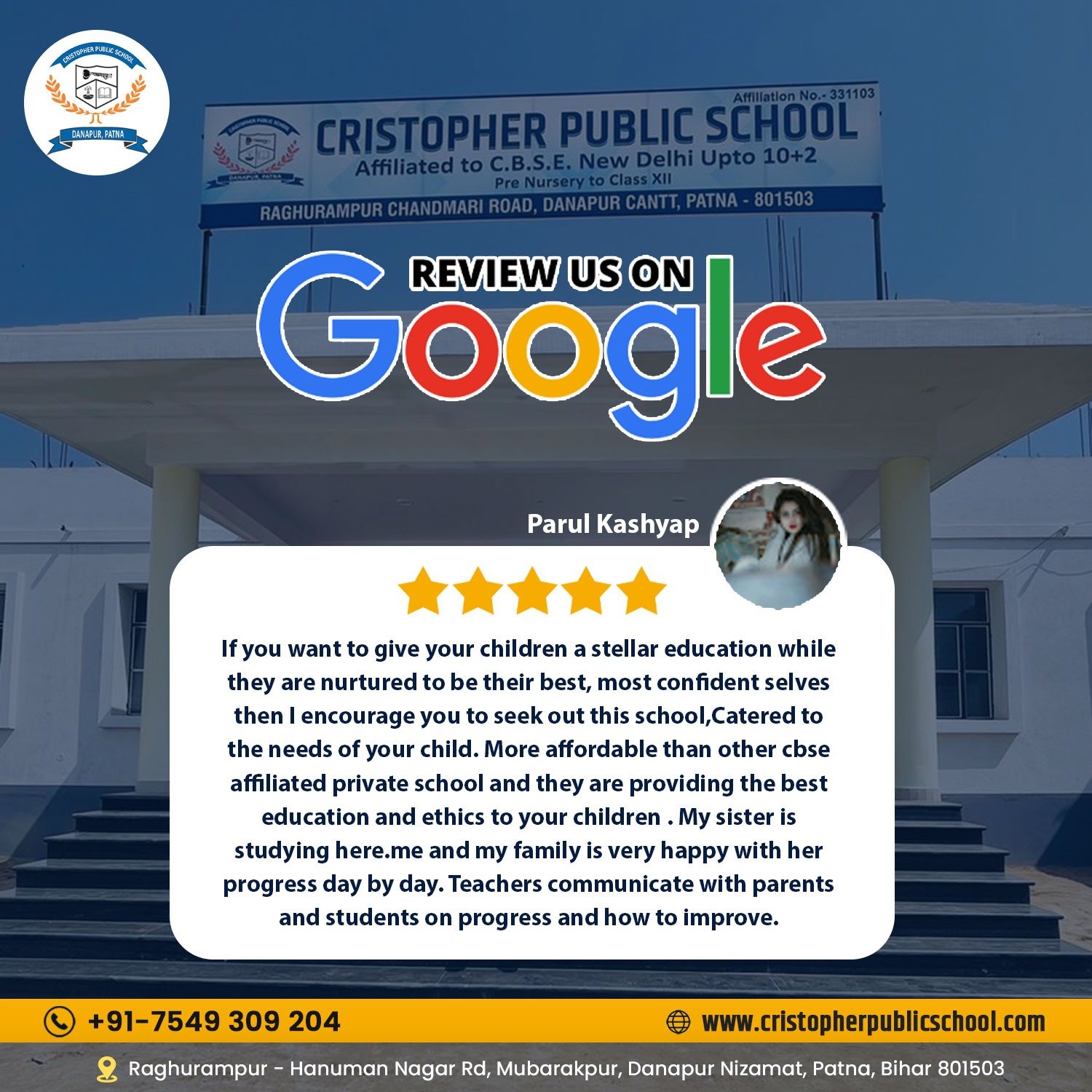 Cristopher Admission